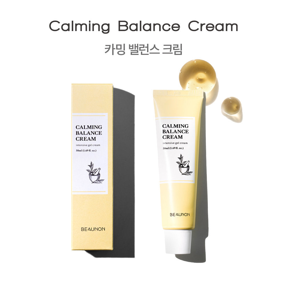 12 Pieces Beaunon Calming Balance Creams 50ml Facial Soothing Moisture Skincare Korean Best Popular Selling Beauty Face soothes 