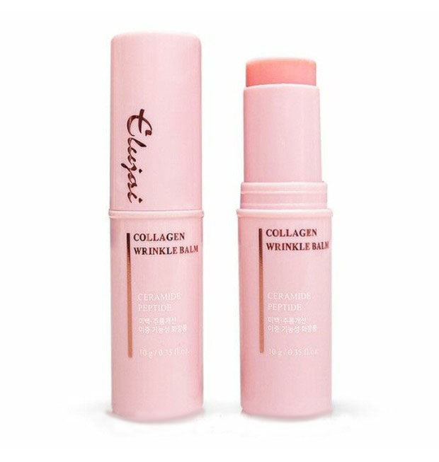 3 SETs ELUJAI Collagen+Vitamin Wrinkles Balms 10g+10g Dry Skincare Moisture Anti Ageing Finelines Hyaluronic Acid Elasticity Whi