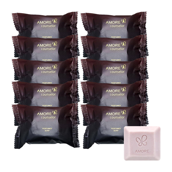 30 Pieces AMORE Counselor Perfumed Bar Soaps Body Facial Skincare