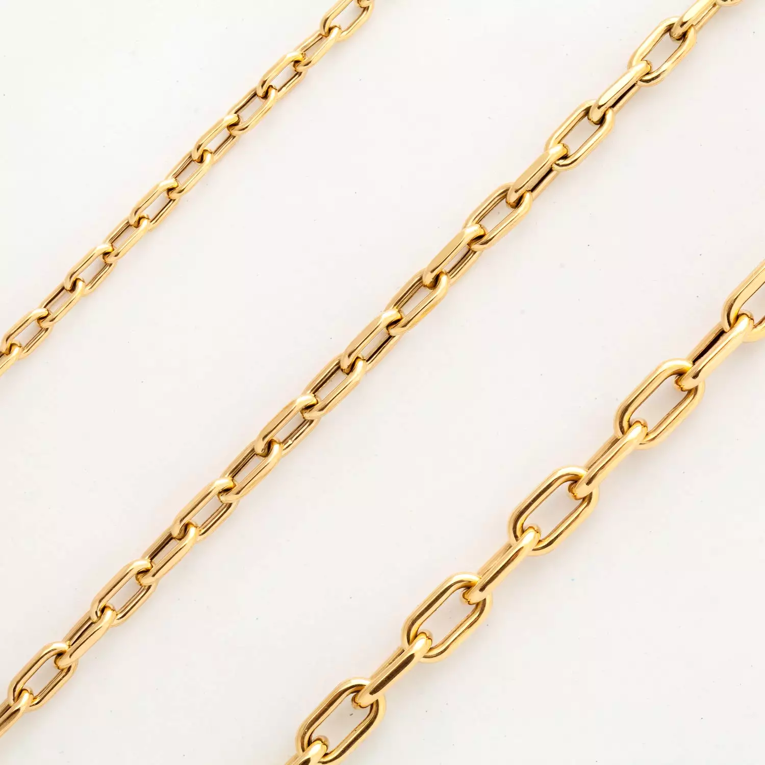 4 mm Italian Chain Link Bracelet