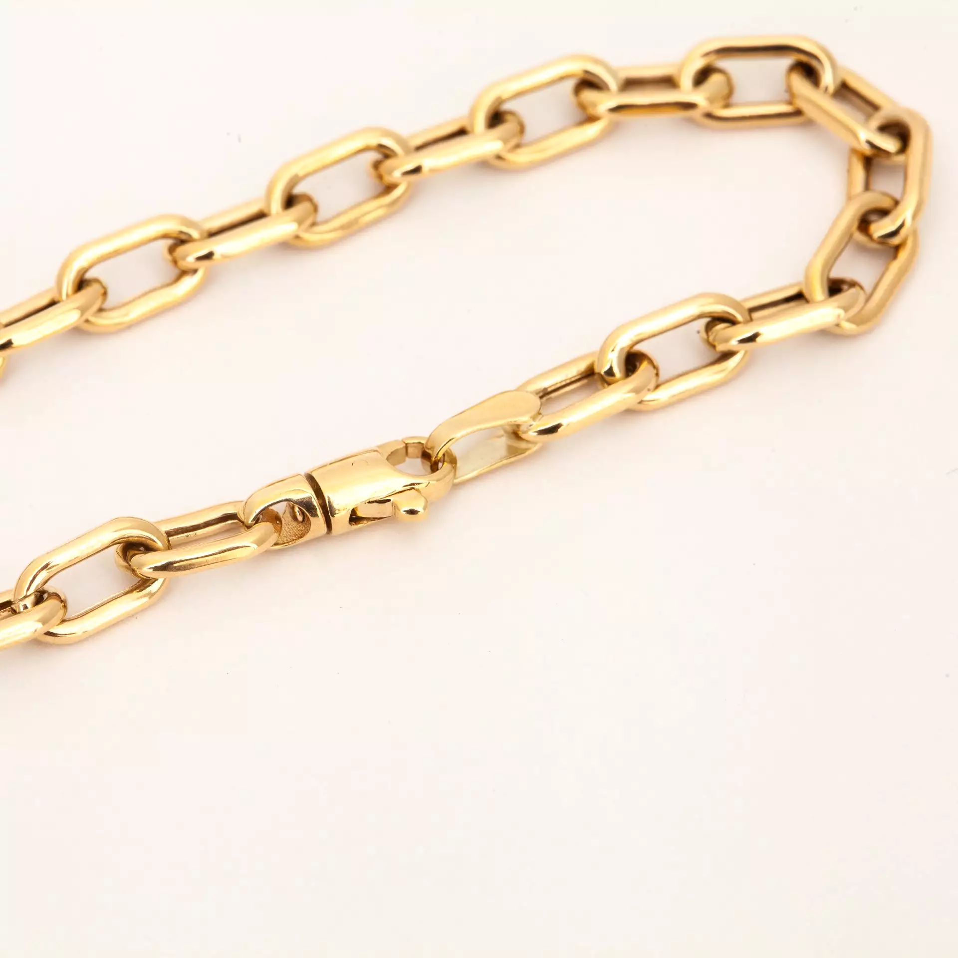 4 mm Italian Chain Link Bracelet