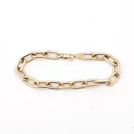 7mm Italian Chain Link Bracelet