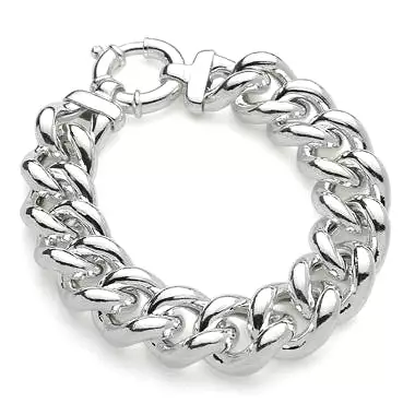 A Von Treskow Big Mama Sterling Silver link bracelet