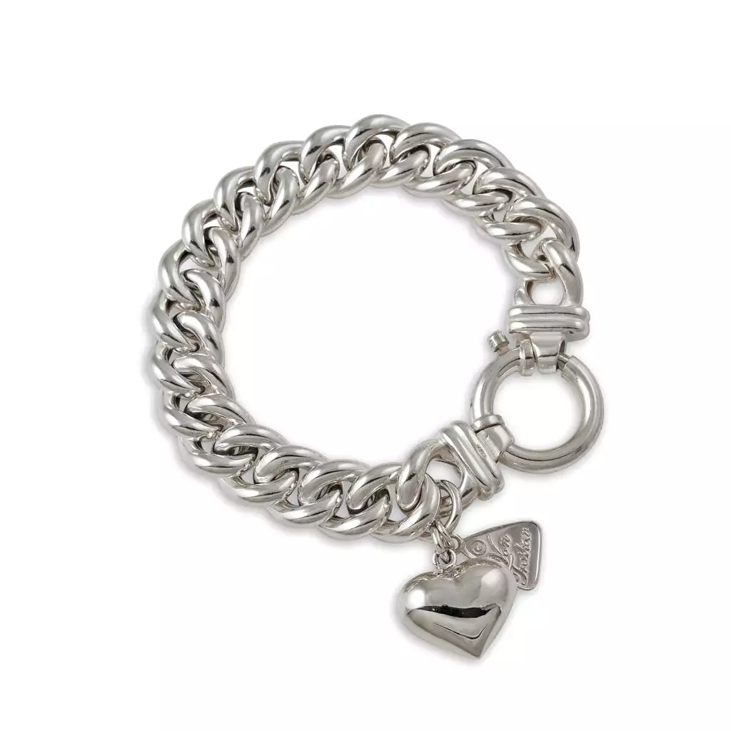 A Von Treskow SMALL MAMA BRACELET WITH HEART