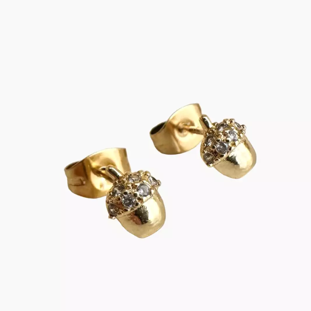 Akerne Gemstone Encrusted Studs