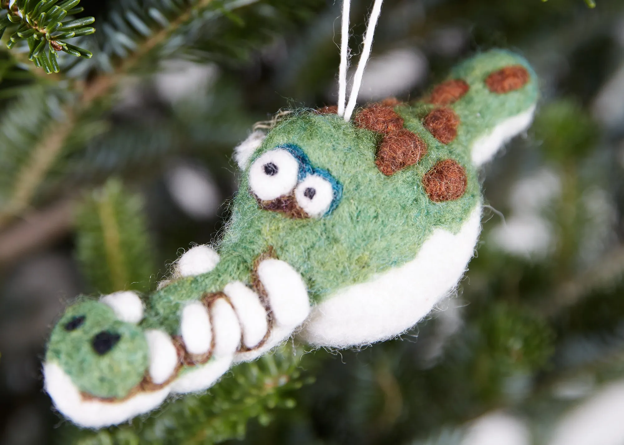 Alligator Woolie Ornament