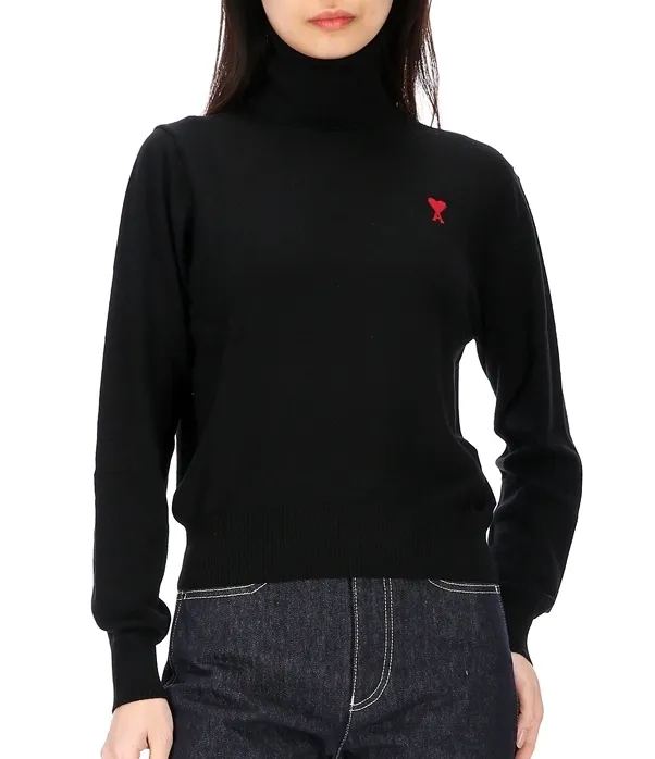 AMI PARIS  |Heart Casual Style Unisex Wool Street Style Long Sleeves