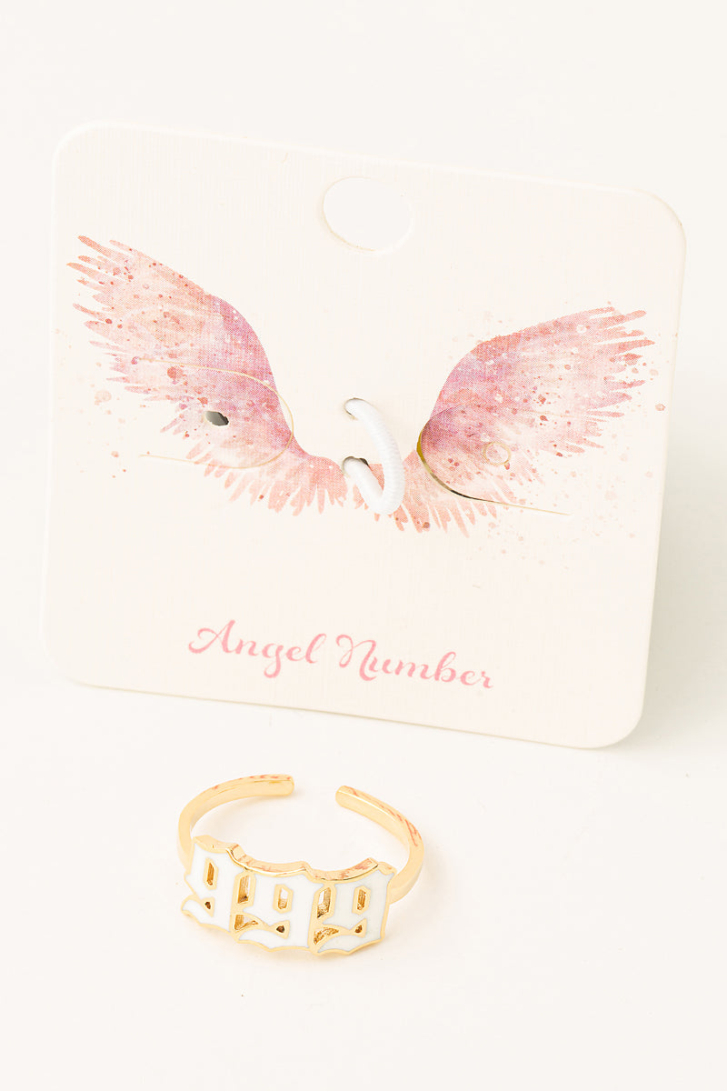 Angel Number Ring