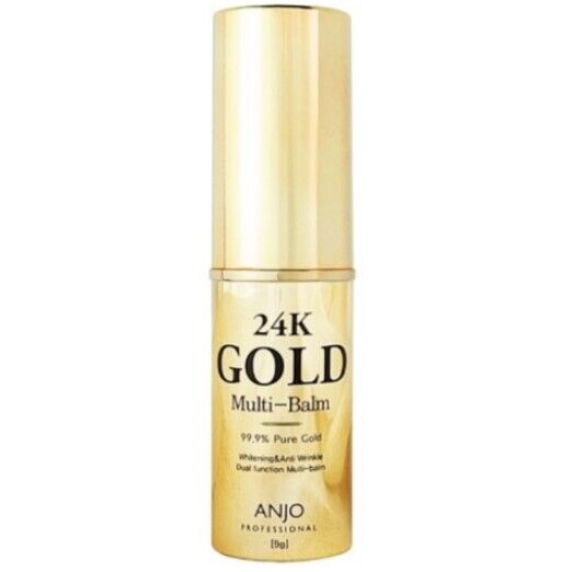 Anjo Professional 24k Gold Multi-Balm 9g Deep Hydration Skin Care Stick