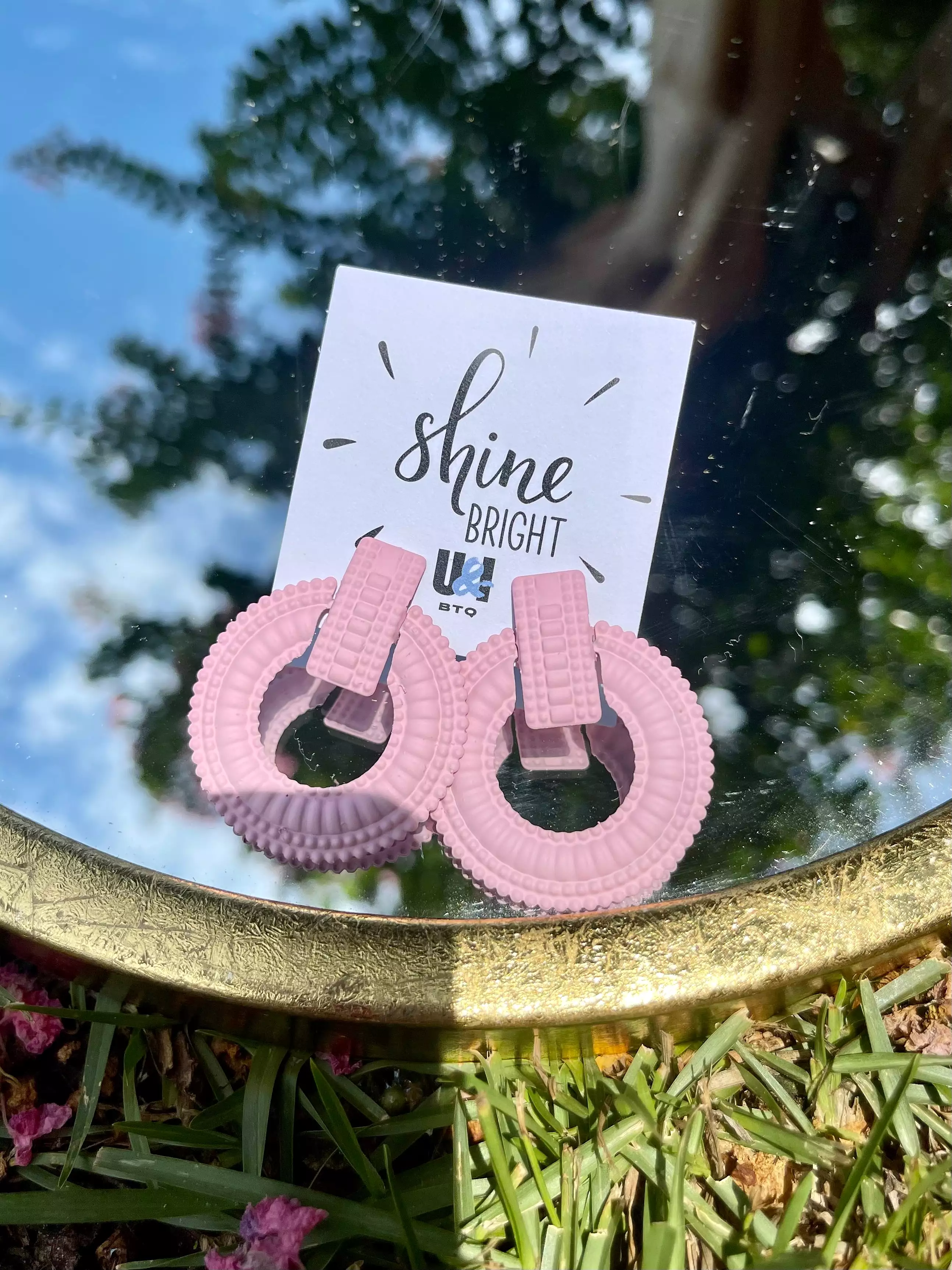 Baby Pink Earrings