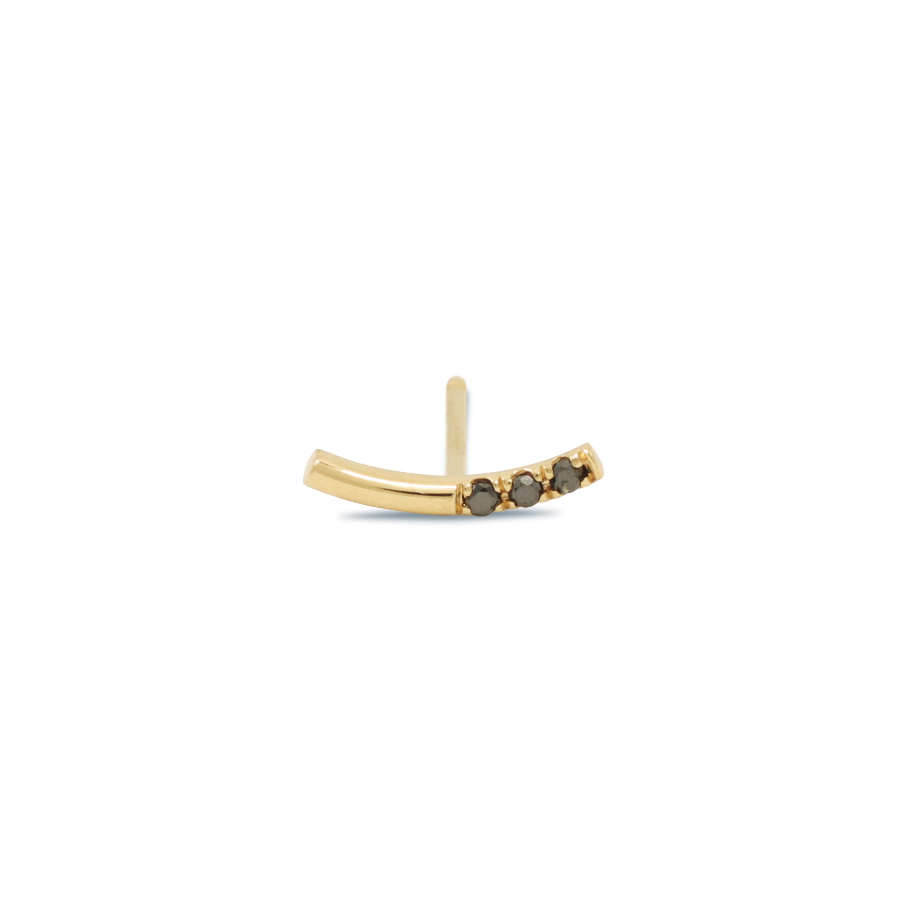 Balance Curved Bar Earring