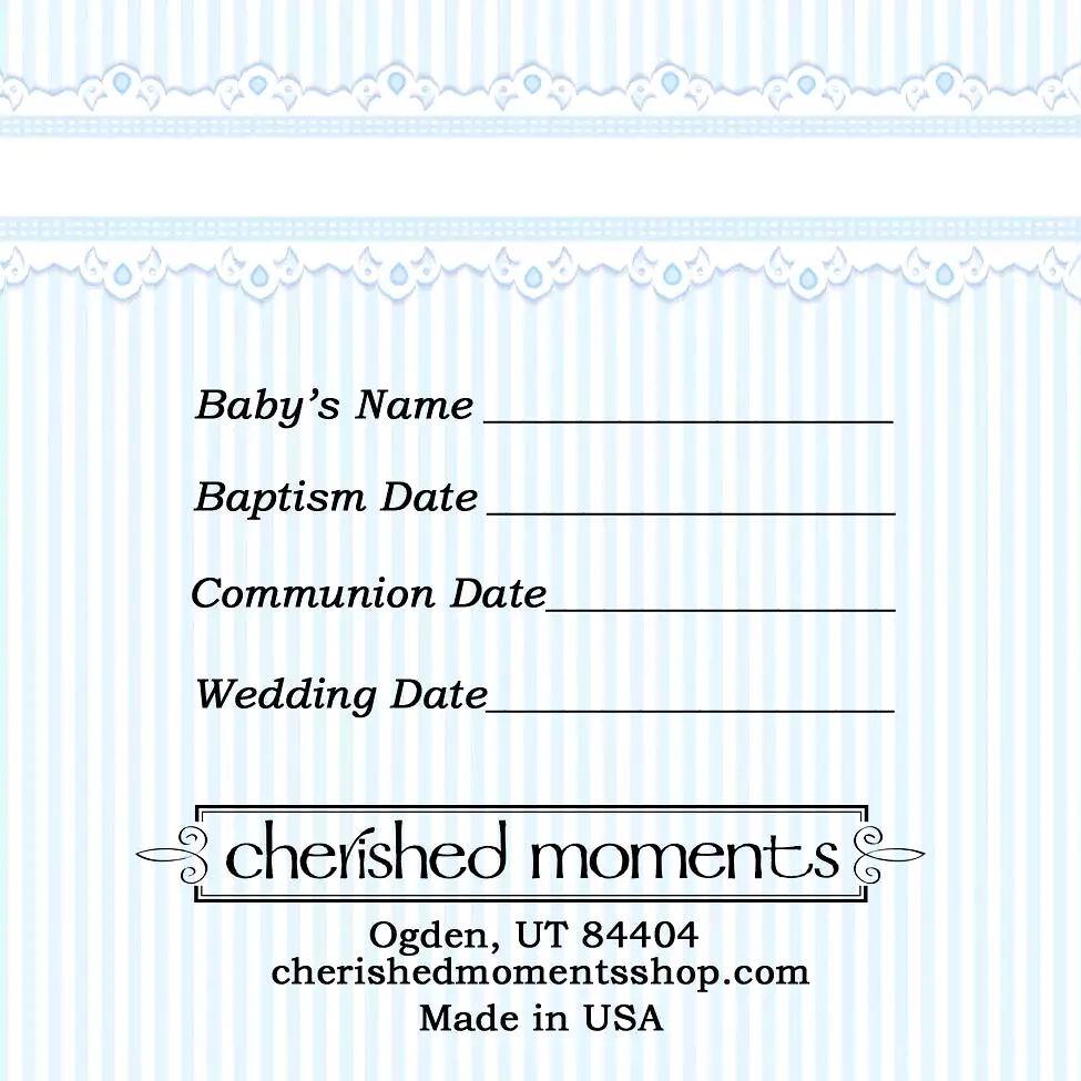 Cherished Moments - Boy's Baptism to Bride Sterling Silver Baptism Bracelet