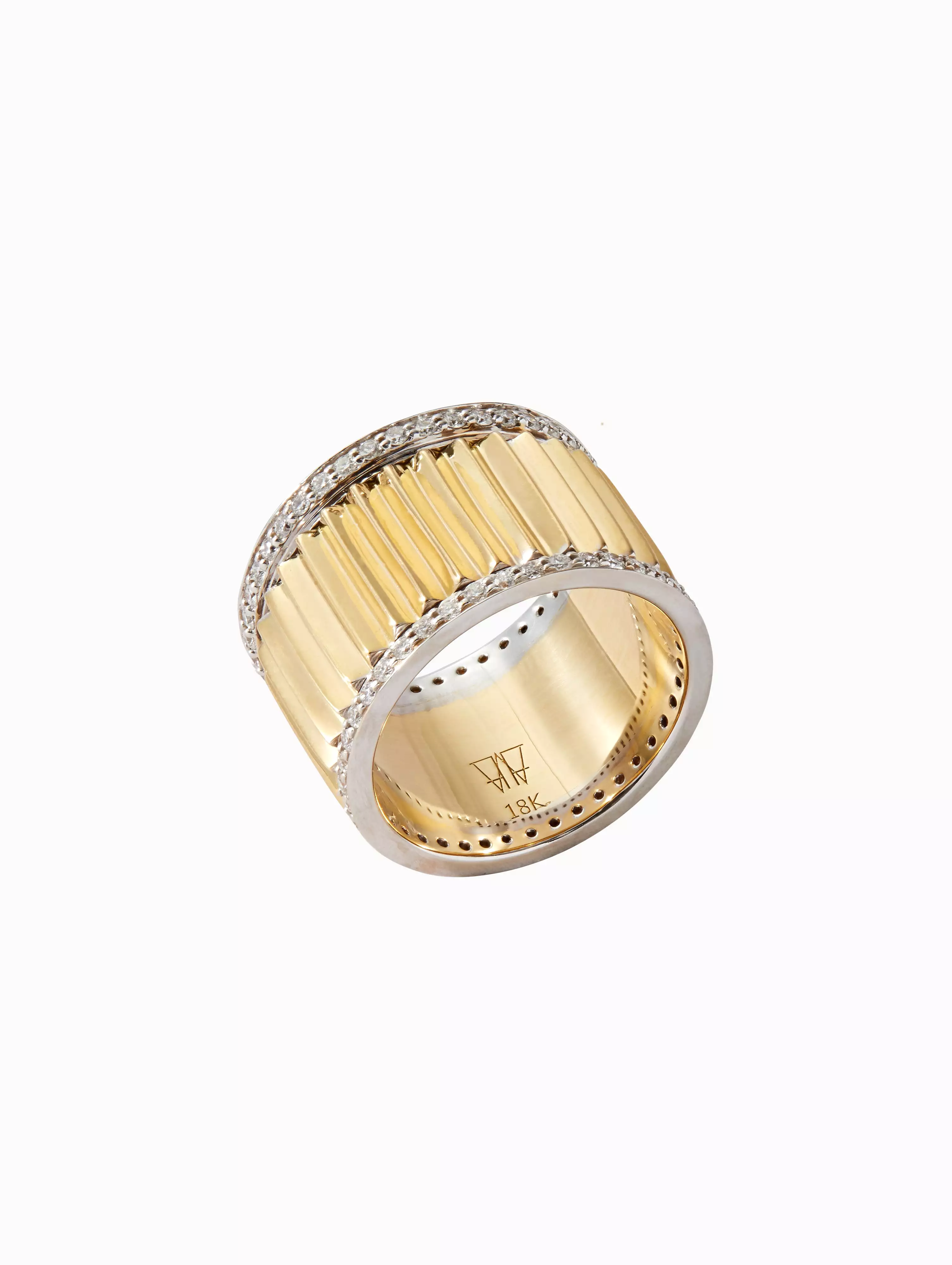 Clive Fluted Band Ring