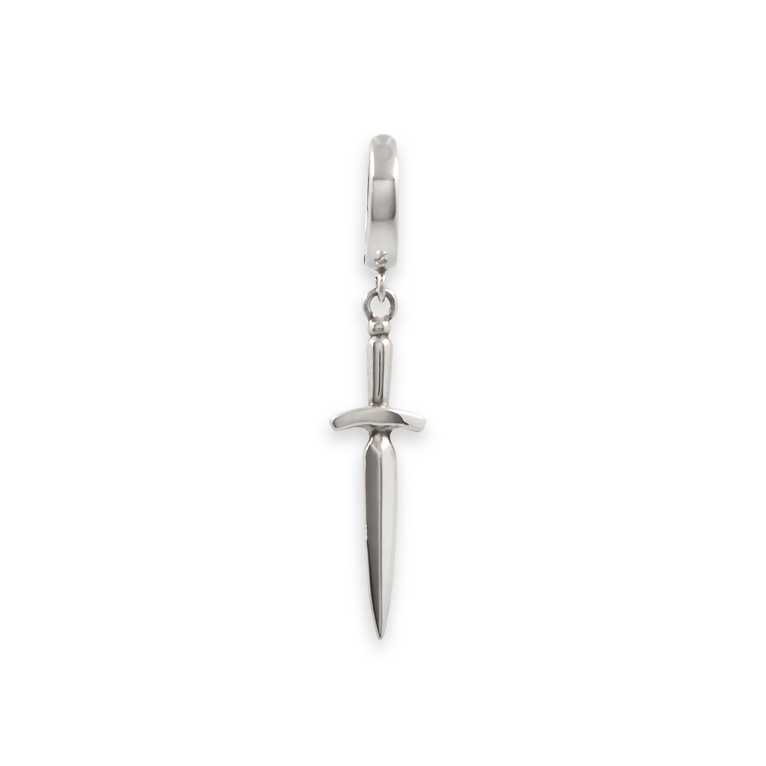 Dagger Earring - Sterling Silver