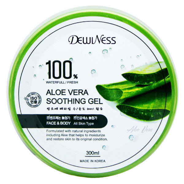 DEWINESS Aloevera Soothing Gels 300ml Moisturizing Skincare firming