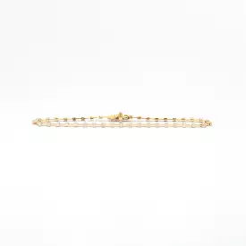 Diamond Station Tennis Bracelet