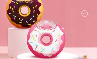 donuts water bottle cup with straw 380ml