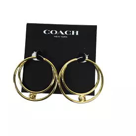 Earrings Hoop By Coach