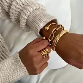 Ellie Vail - Gage Oversized Link Bracelet