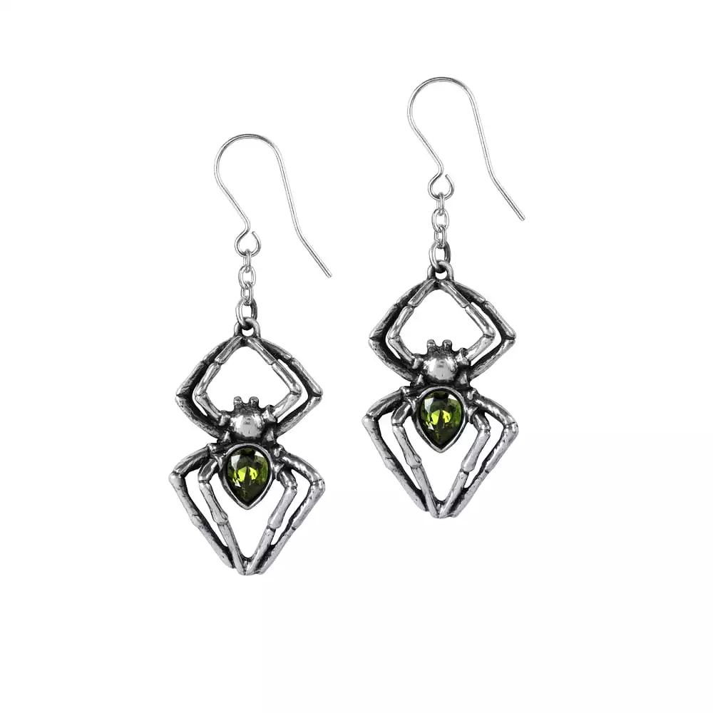 Emerald Venom Earrings