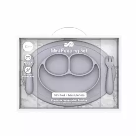 Ezpz Pewter Mini Feeding Set