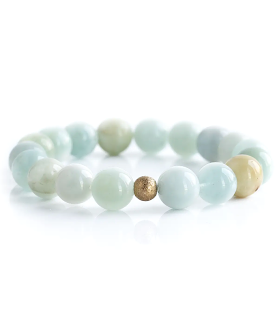 Gemstone Bracelet, 10mm - Amazonite