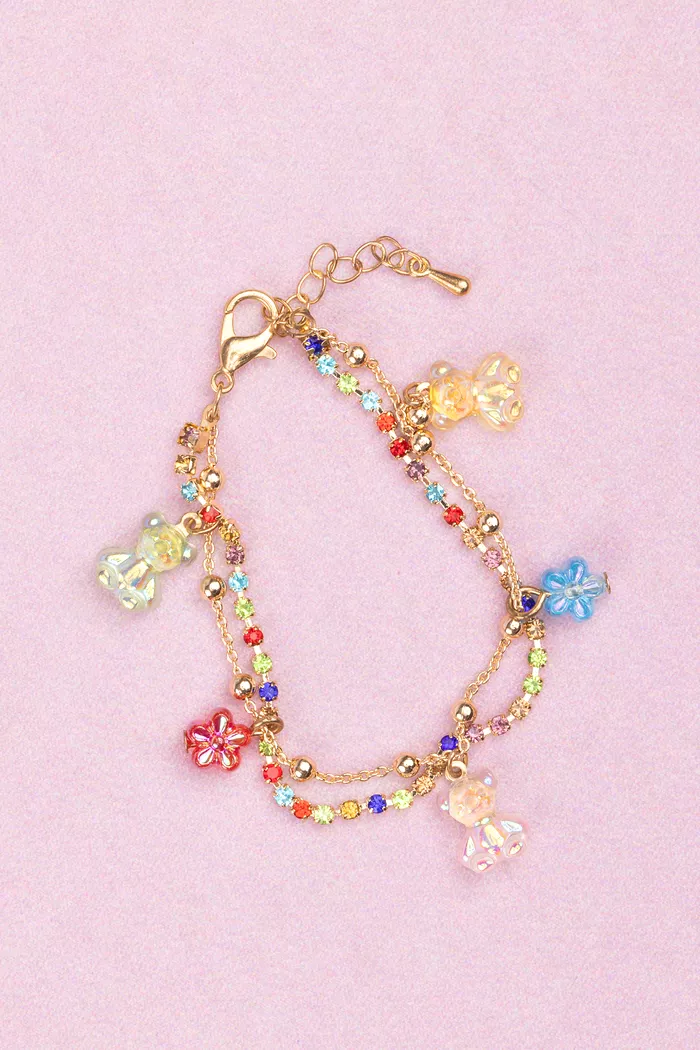 Great Pretenders Boutique Chic Gummy Glam Bracelet