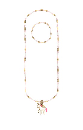 Great Pretenders - Magic Unicorn Necklace & Bracelet Set