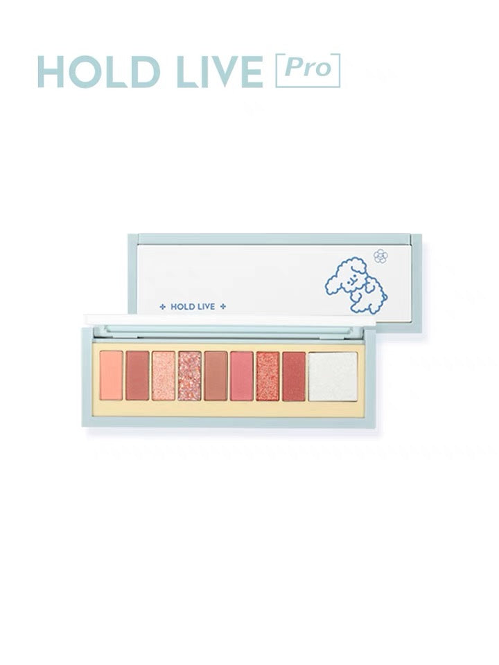 Holdlive Little Milk Dog 9-colour eyeshadow palette