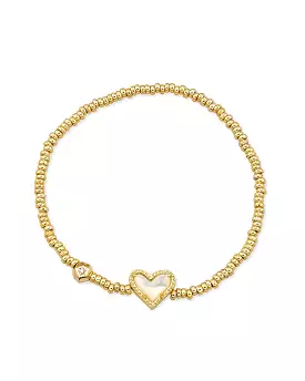 Kendra Scott Ari Heart Stretch Bracelet