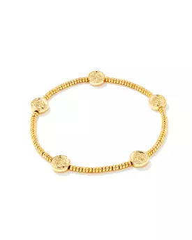 Kendra Scott Dira Coin Stretch Bracelet Gold