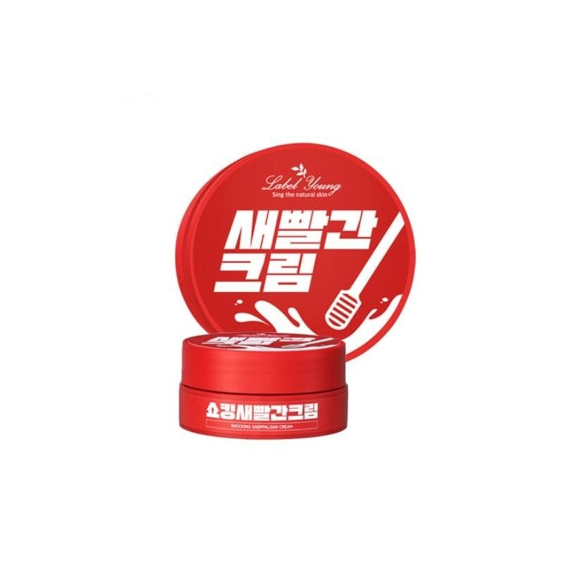 Label Young Shocking Saeppalgan Cream Skincare Red Propolis Cool Down