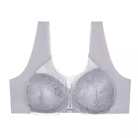 Lace Steel Ring Tube Top Bras