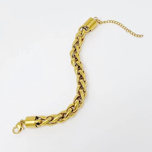 Ladies Bold and Edgy Chain Link Bracelet