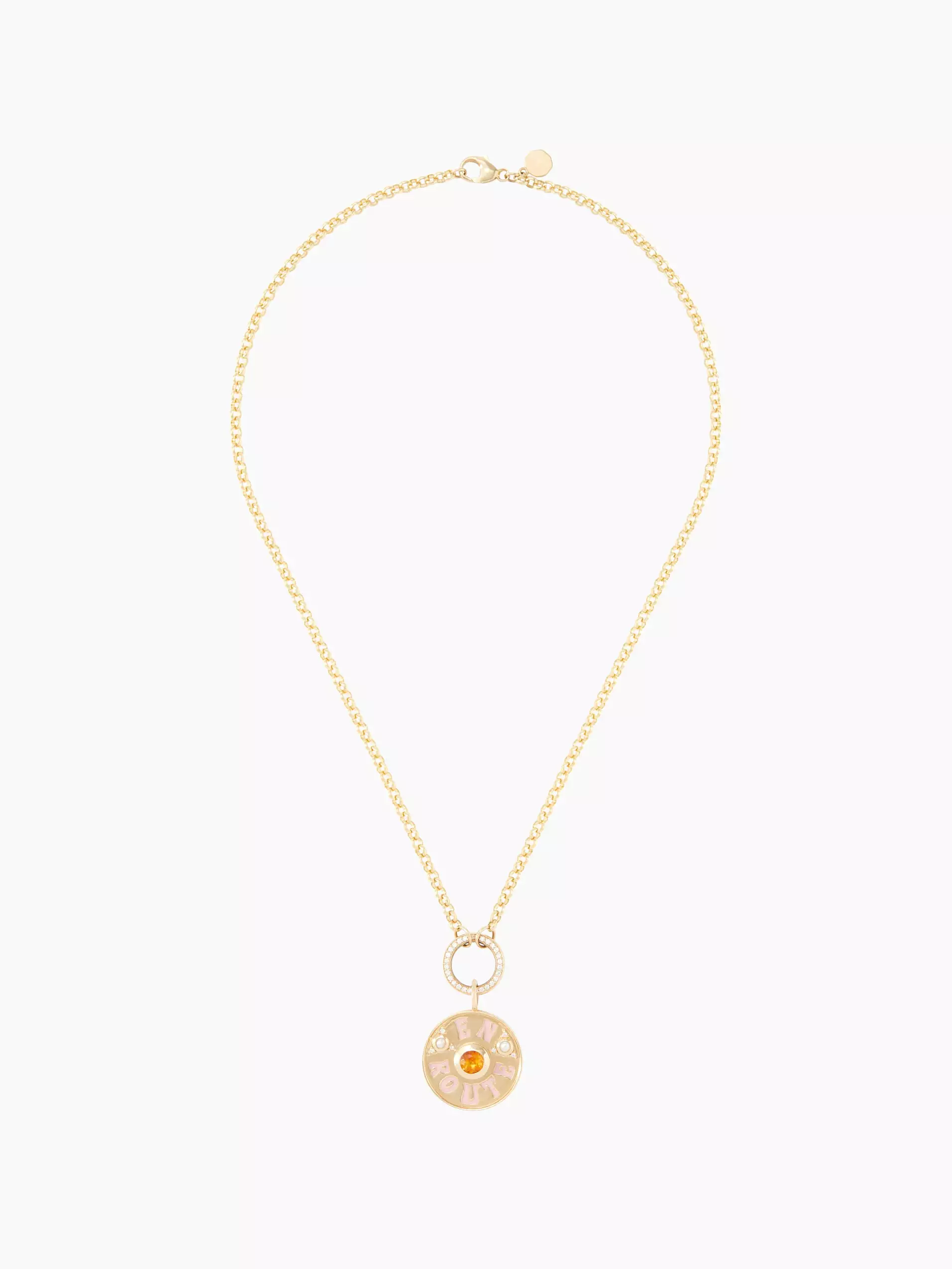 Large En Route Coin Necklace