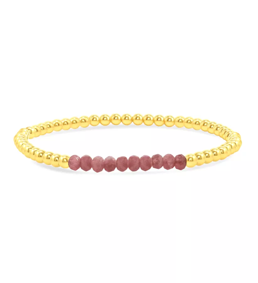 LeMel City Stretch Bracelet | Pink