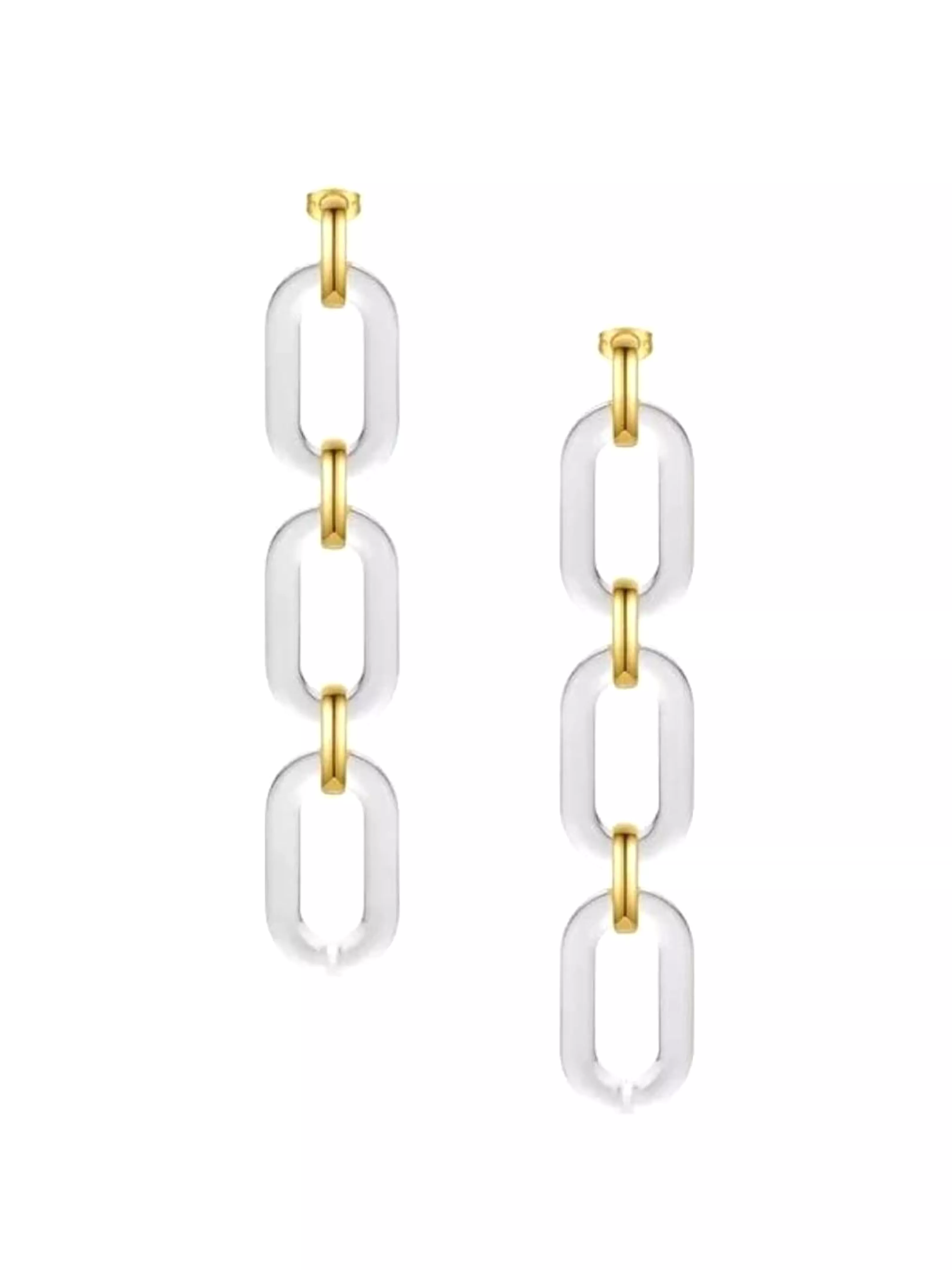 Lindsay Acrylic Drop Earrings