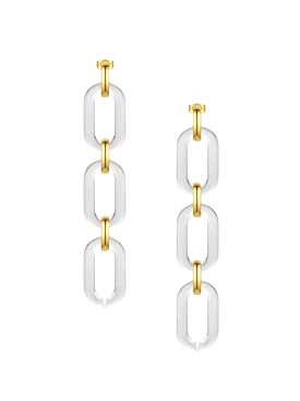 Lindsay Acrylic Drop Earrings