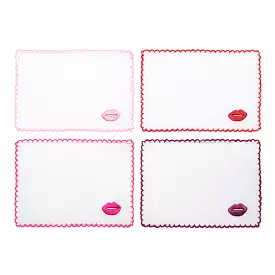 Lipstick Kisses Cocktail Napkins