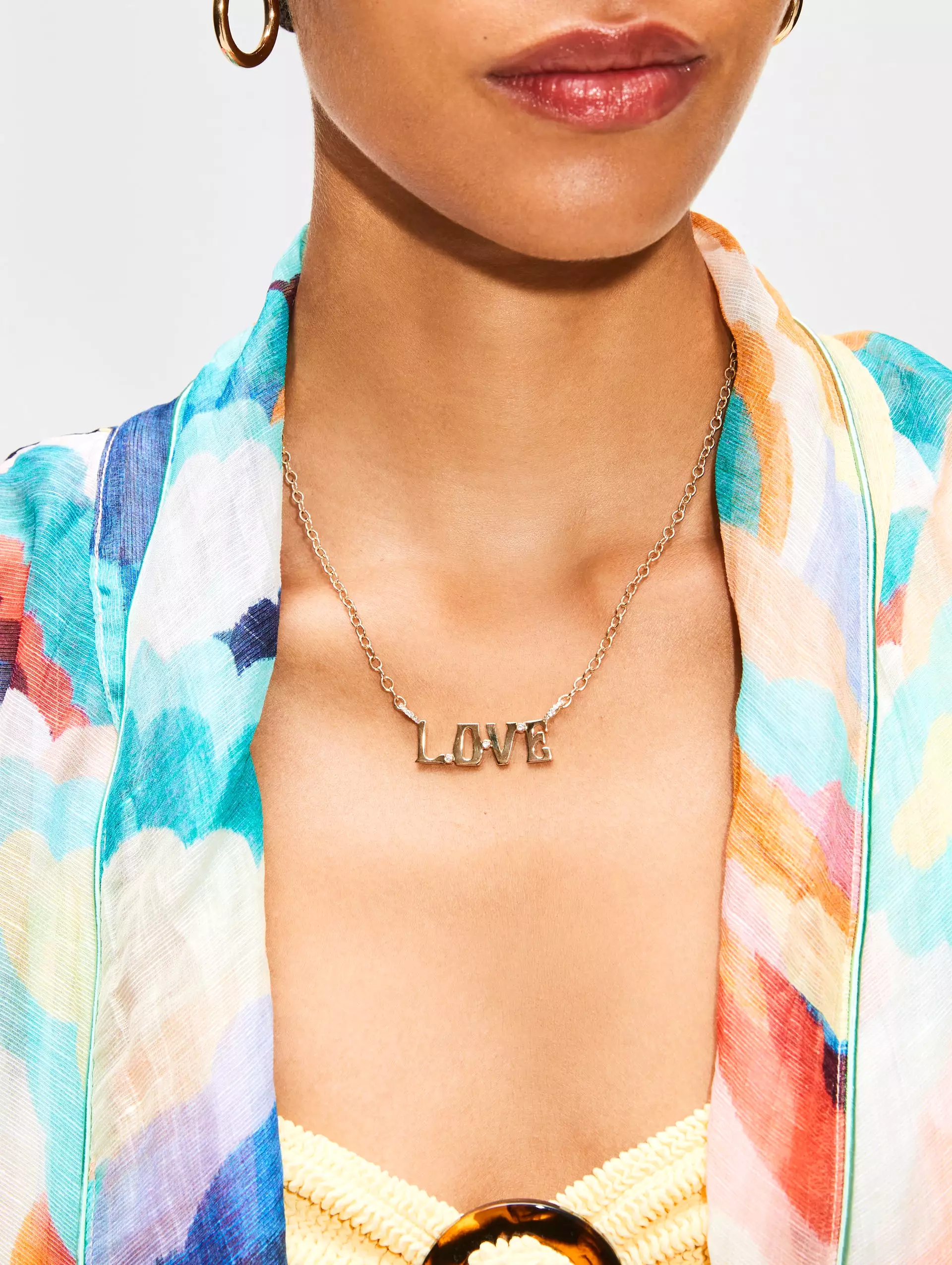 Love Nameplate Necklace