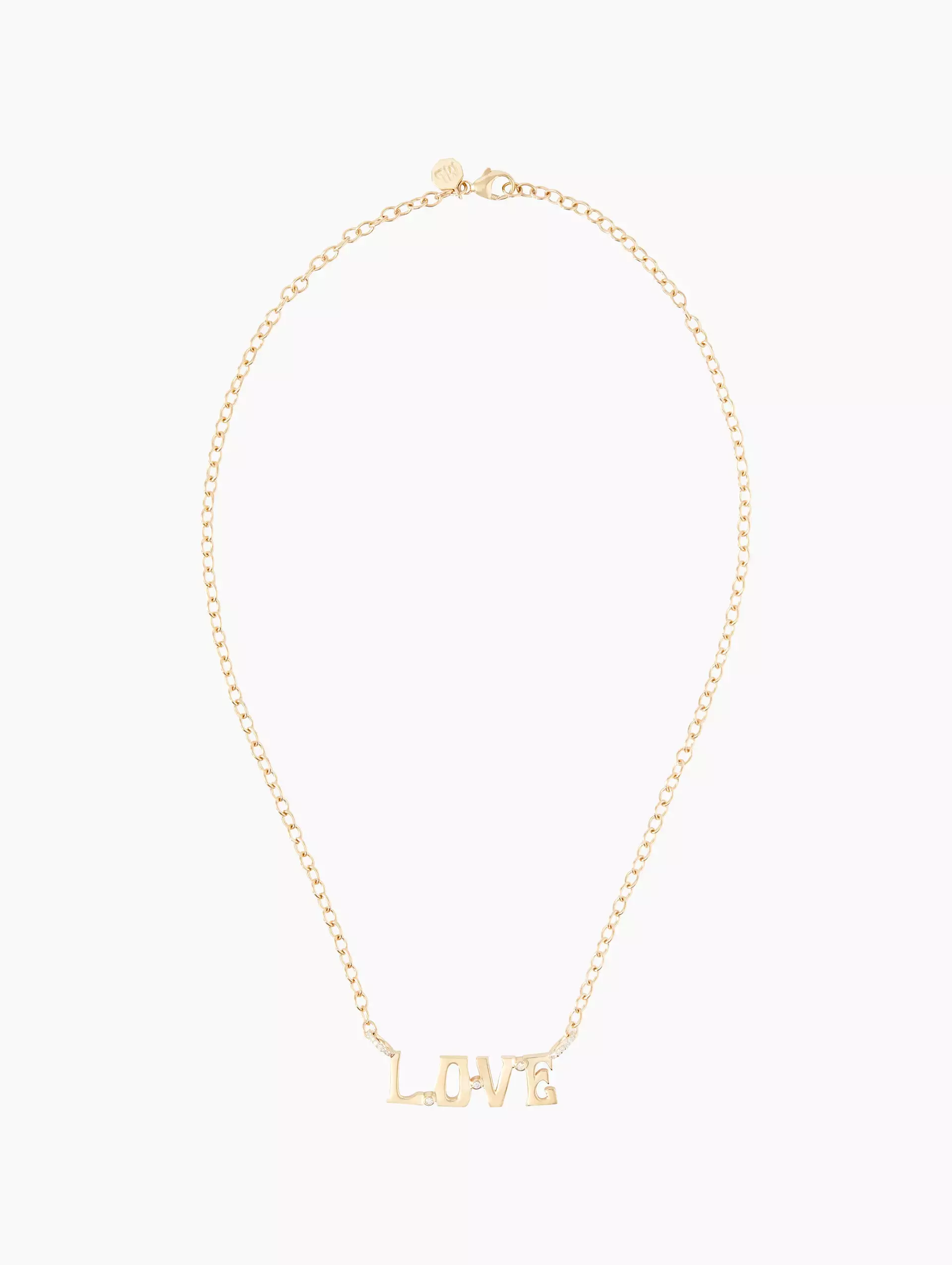 Love Nameplate Necklace