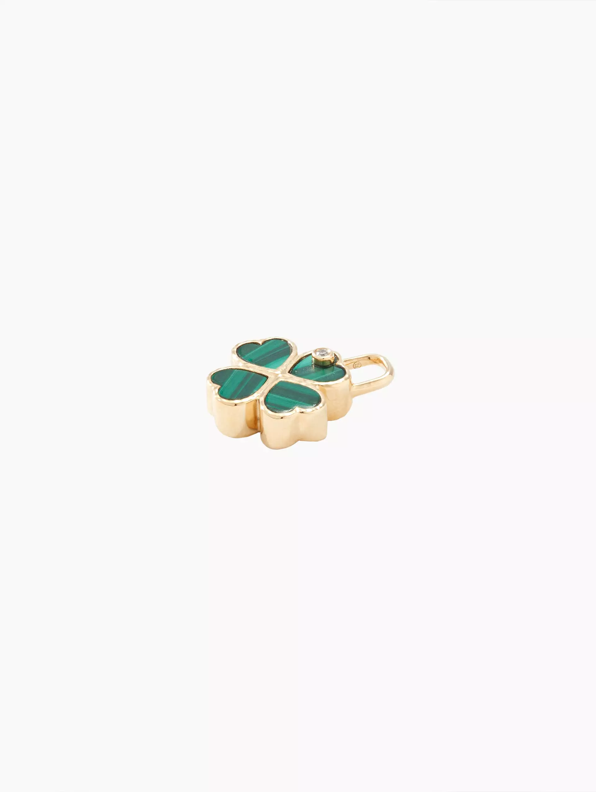 Make A Wish Four Leaf Clover Charm