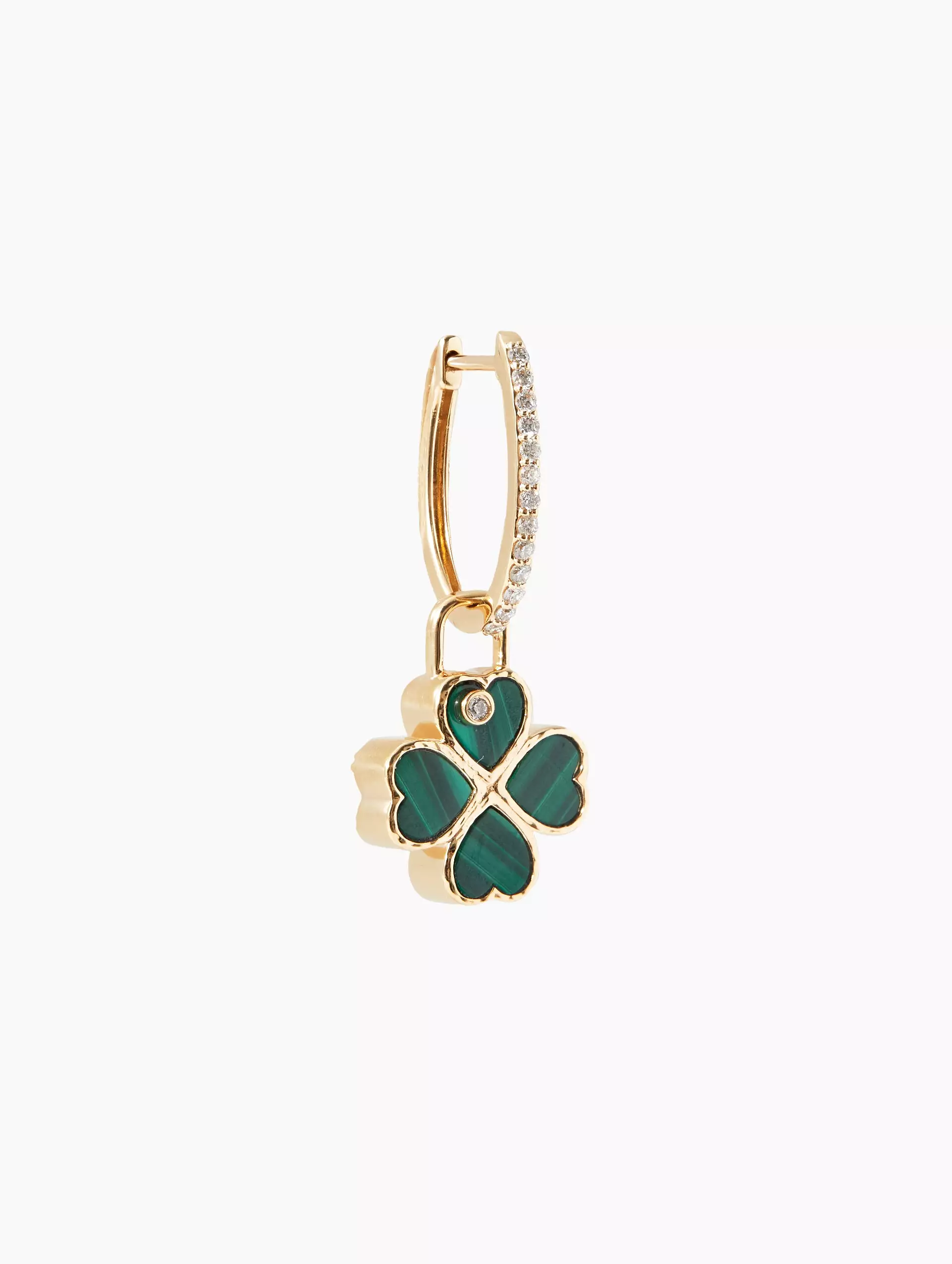 Make A Wish Four Leaf Clover Charm