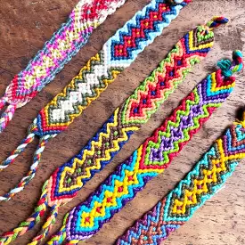 Mexican Wide Friendship Bracelet