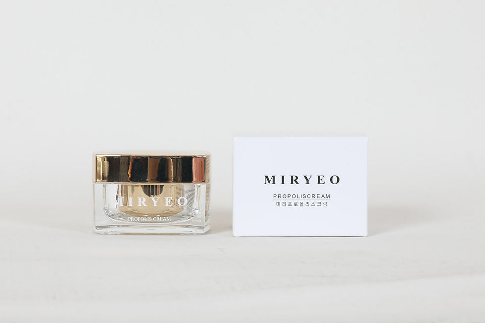 Miryeo Propolis Cream 50ml Korean Skincare Cosmetic Honeycomb Niacinamide