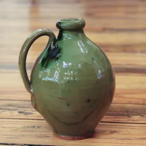 Mottled Green Small Jug