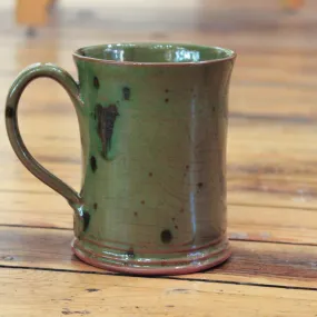 Mottled Green Tall Mug