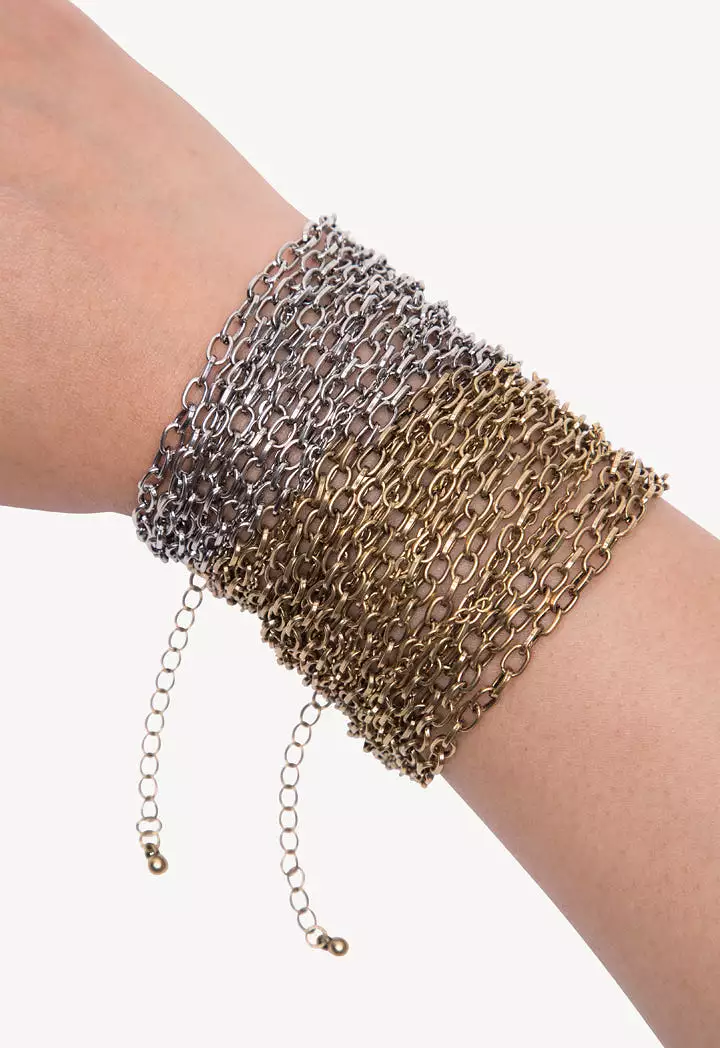 Multi Chain Link Bracelet