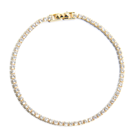 Nickho Rey Tomo Tennis Bracelet in Gold Vermeil