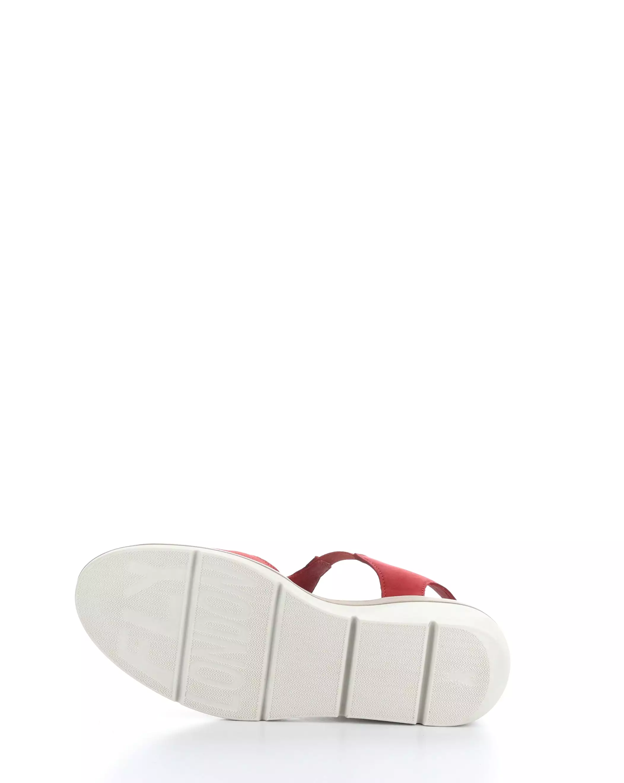 NOVA932FLY 003 LIPSTICK RED Velcro Sandals